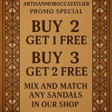 Handmade Moroccan Braided Leather Sandals For Women – Natural Woven Flat Slides – Artisan Marrakech Shoes – Summer Boho Slip-on Flats